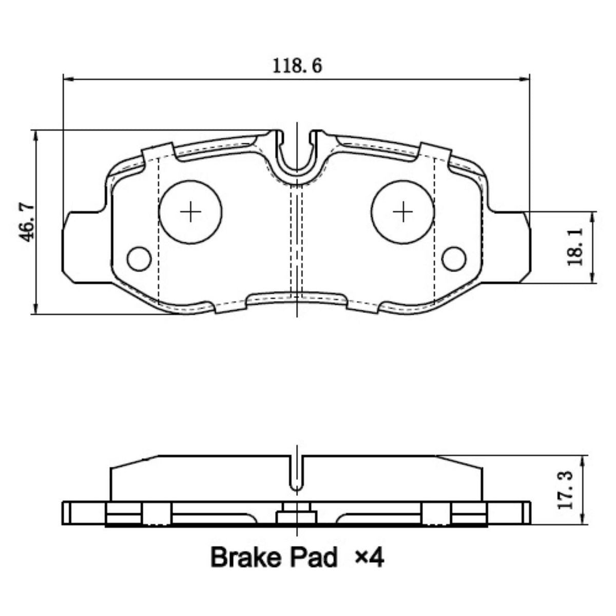RDA Brakes Extreme Heavy Duty Brake Pad Set RDX5016SM