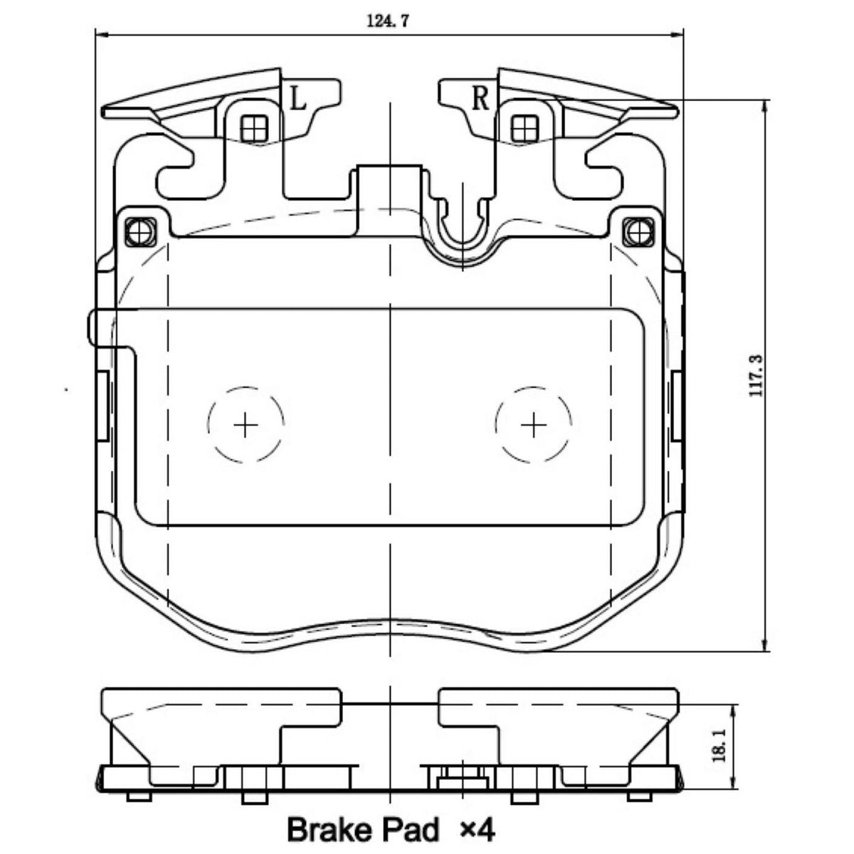 RDA Brakes Extreme Heavy Duty Brake Pad Set RDX5021SM