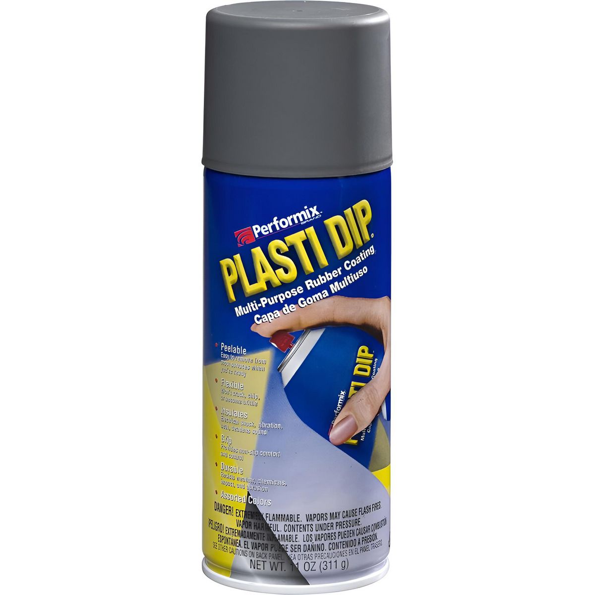 Plasti Dip Multi-Purpose Rubber Coating Aerosol Gunmetal 311g G11221
