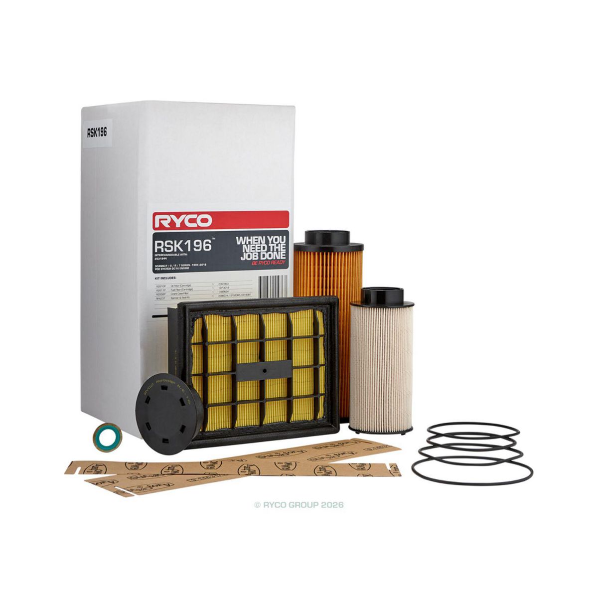 Ryco Service Kit RSK196