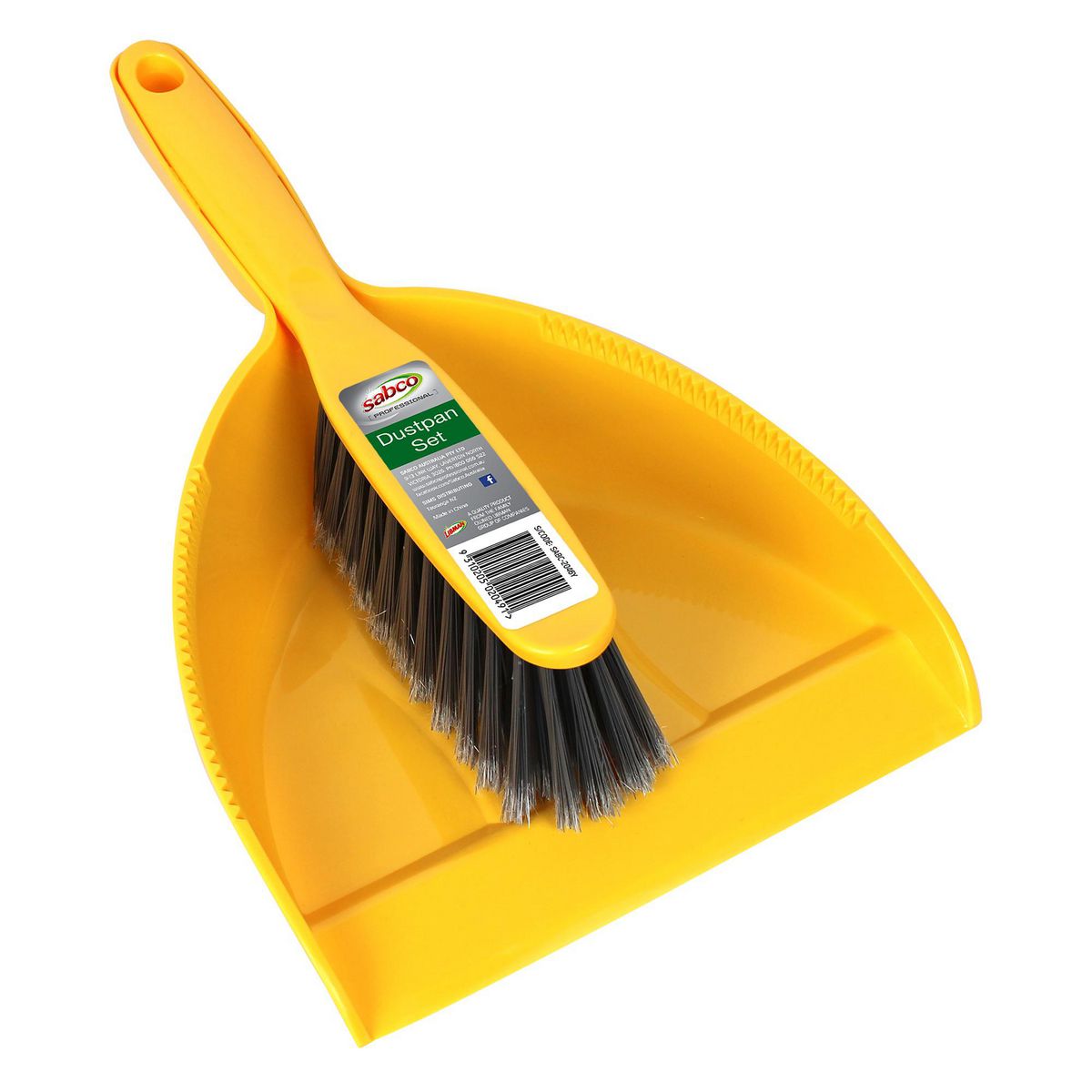 Sabco Pro Dustpan Set - Yellow