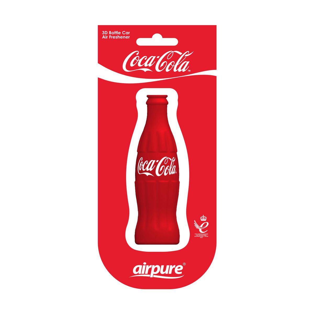 Coca-Cola 3D Bottle Hanging Air Freshener - Original 1pk CC1-3D-BOT-174-O