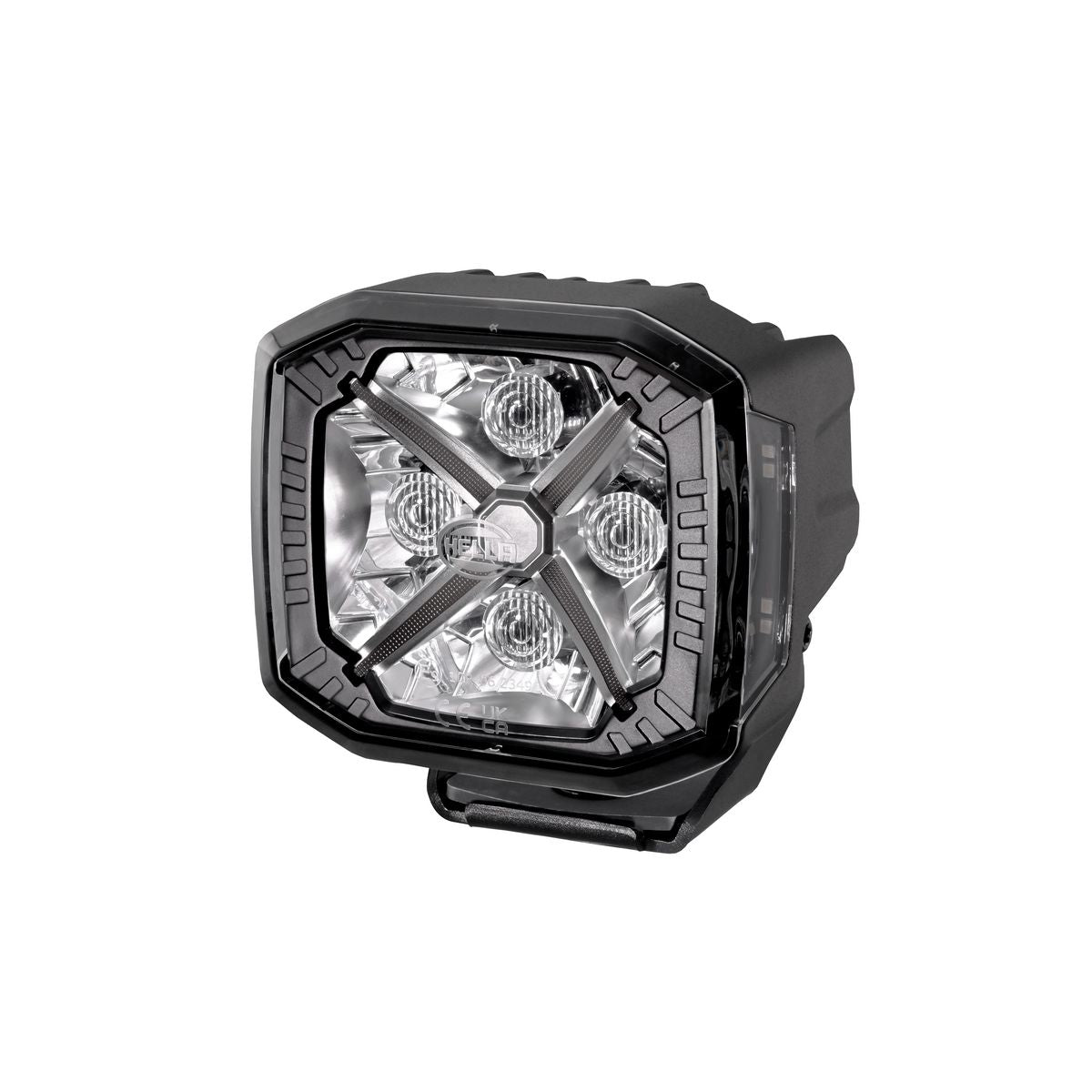 Hella X-Treme 4IN Spot Beam Driving Light With White/Amber Position 1FE 358 233-811