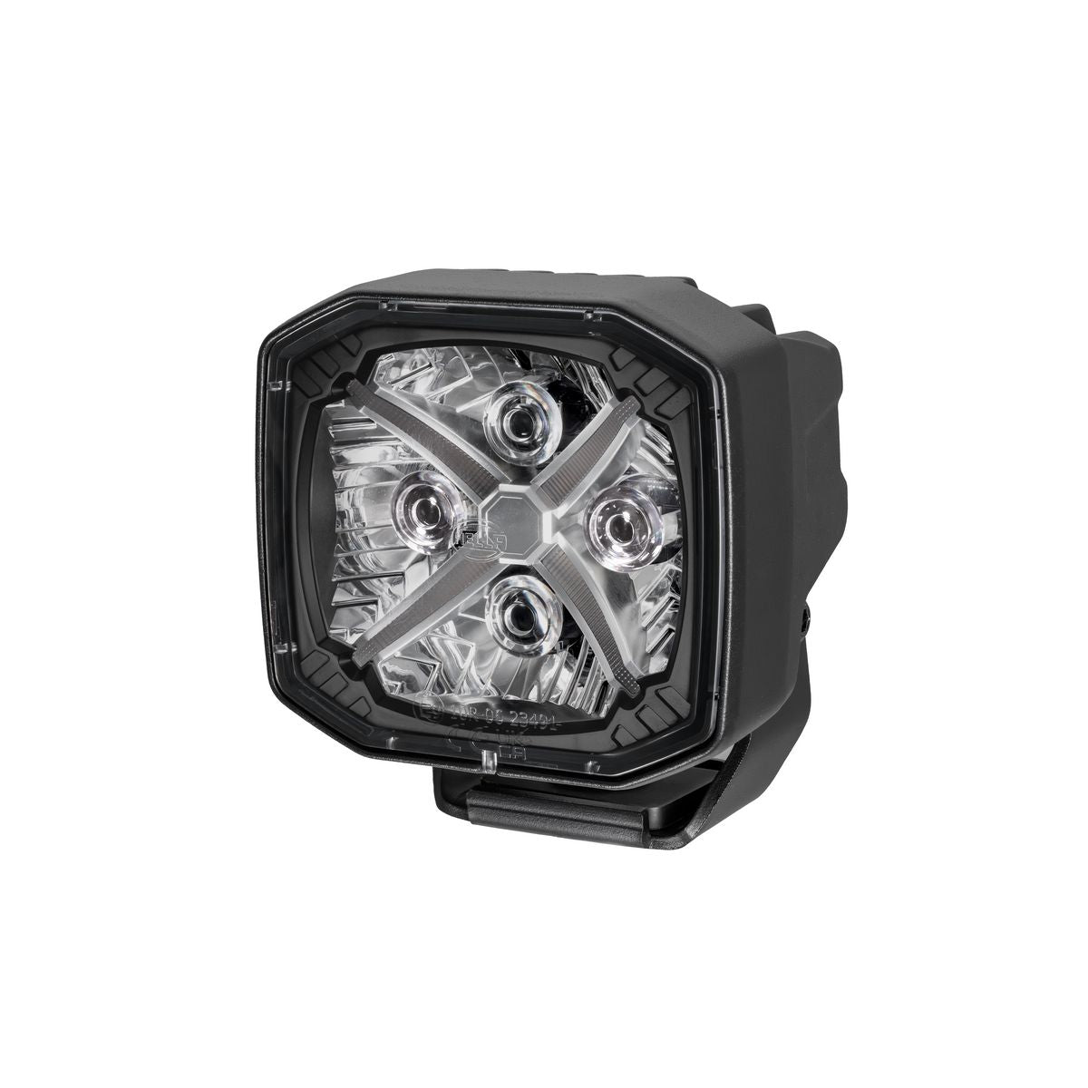 Hella X-Treme 3IN Flood Beam Driving Light With White/Amber Position 1FE 358 233-851