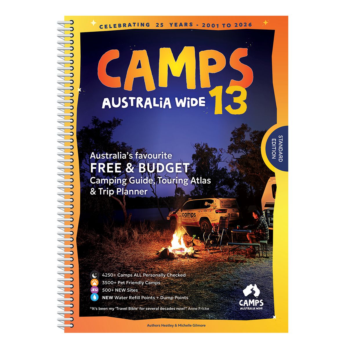 HEMA Maps Camps 13 Standard Edition (A4)