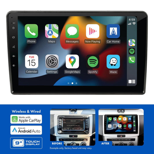 Aerpro 9 Inch Multimedia Receiver To Suit Volkswagen Various Models (2006-2015) AMAVW13