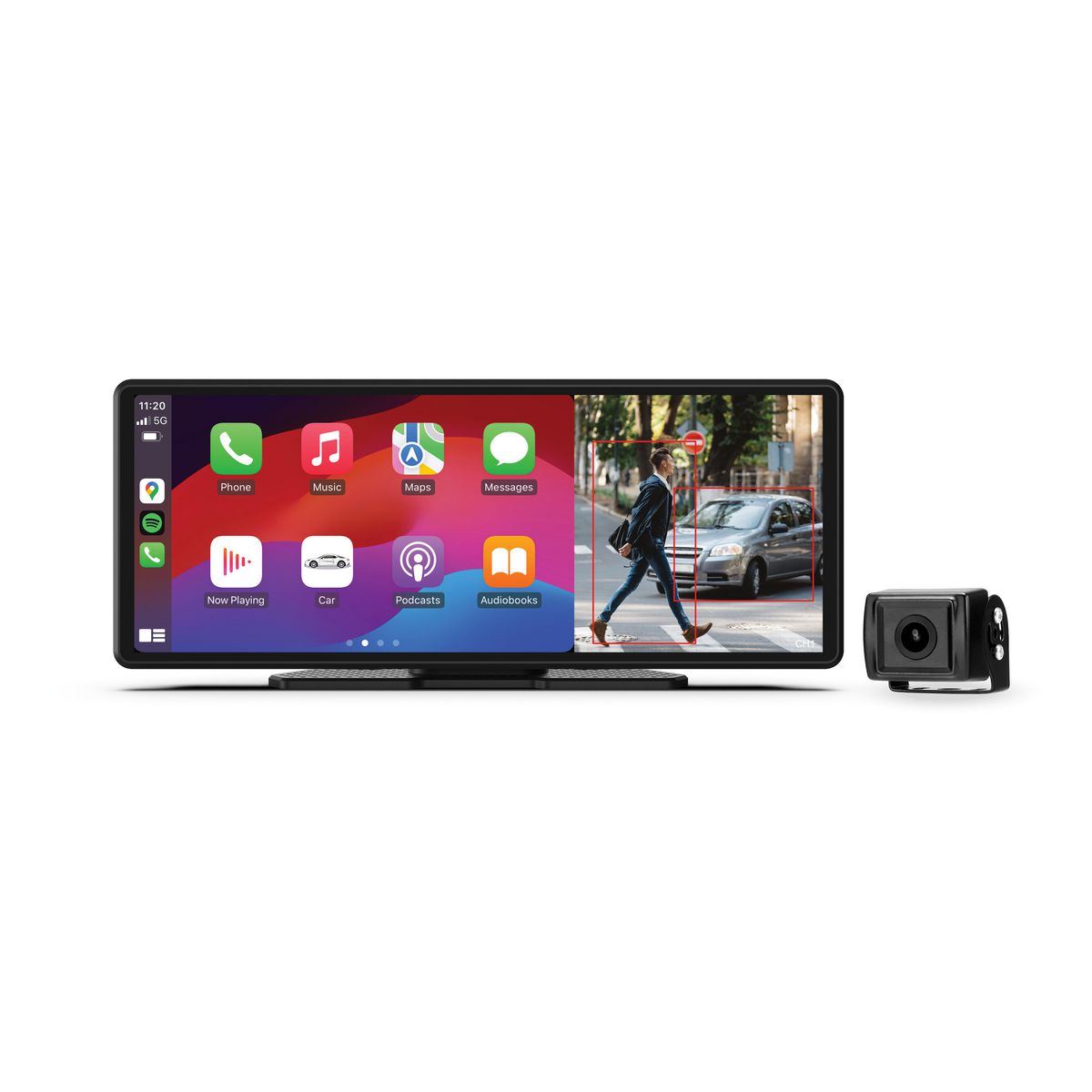 Aerpro 10 Inch Heavy Duty Ahd Quad View Smart Ai Monitor & Camera Kit AVK10S1