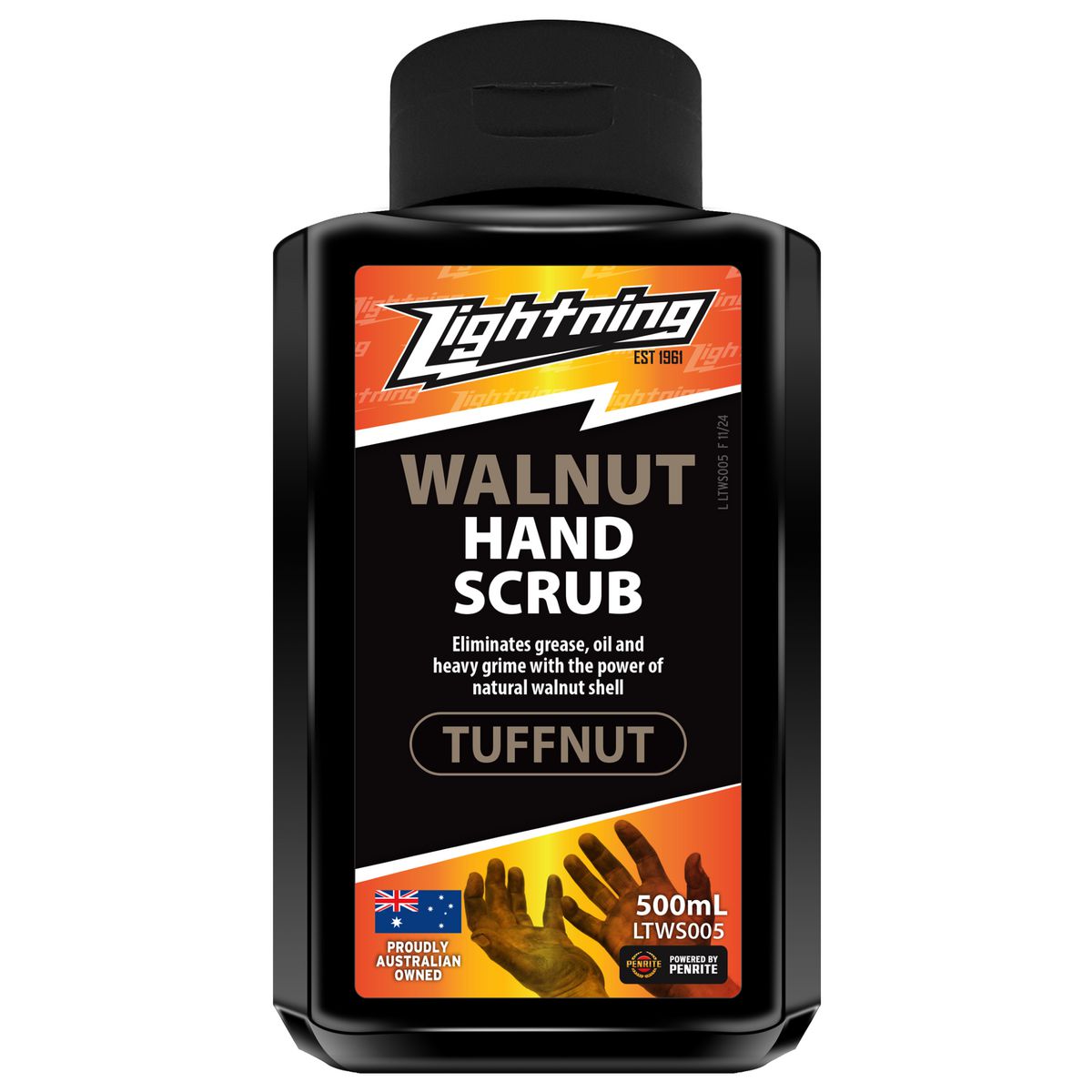Lighning Walnut Hand Scrub  500ml LTWS005