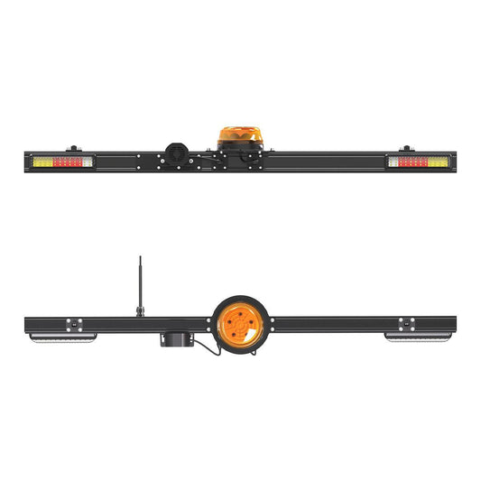 Weldex Mine Bar Small Beacon No Worklights WDMB-1B2T1R