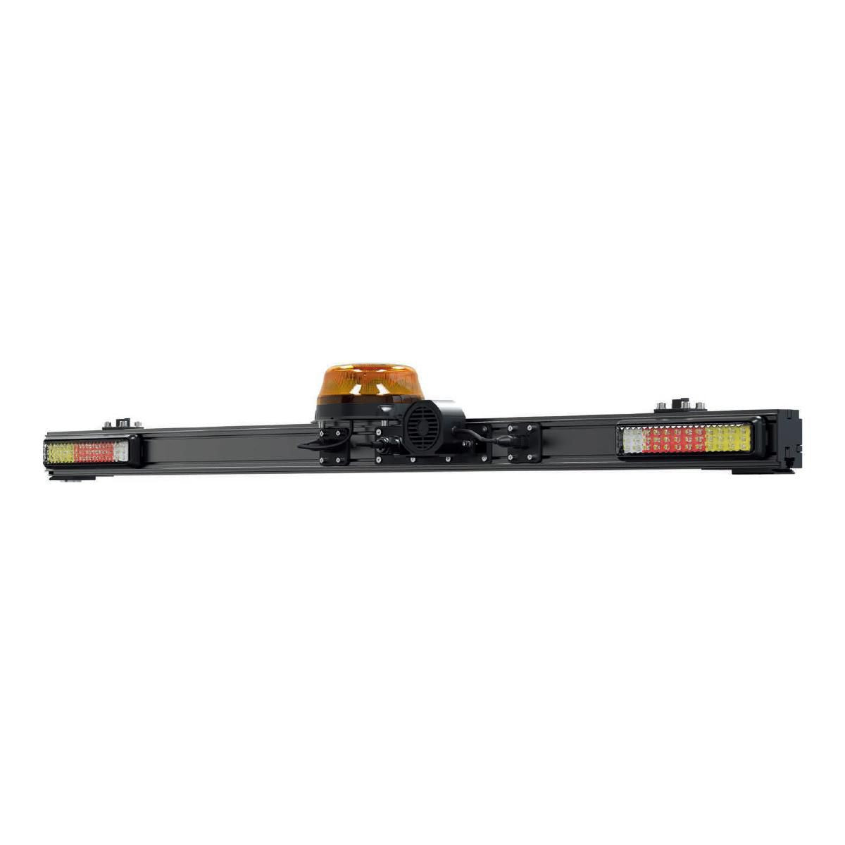 Weldex Mine Bar Small Beacon With Broad Band Alarm WDMB-1B2T1RB