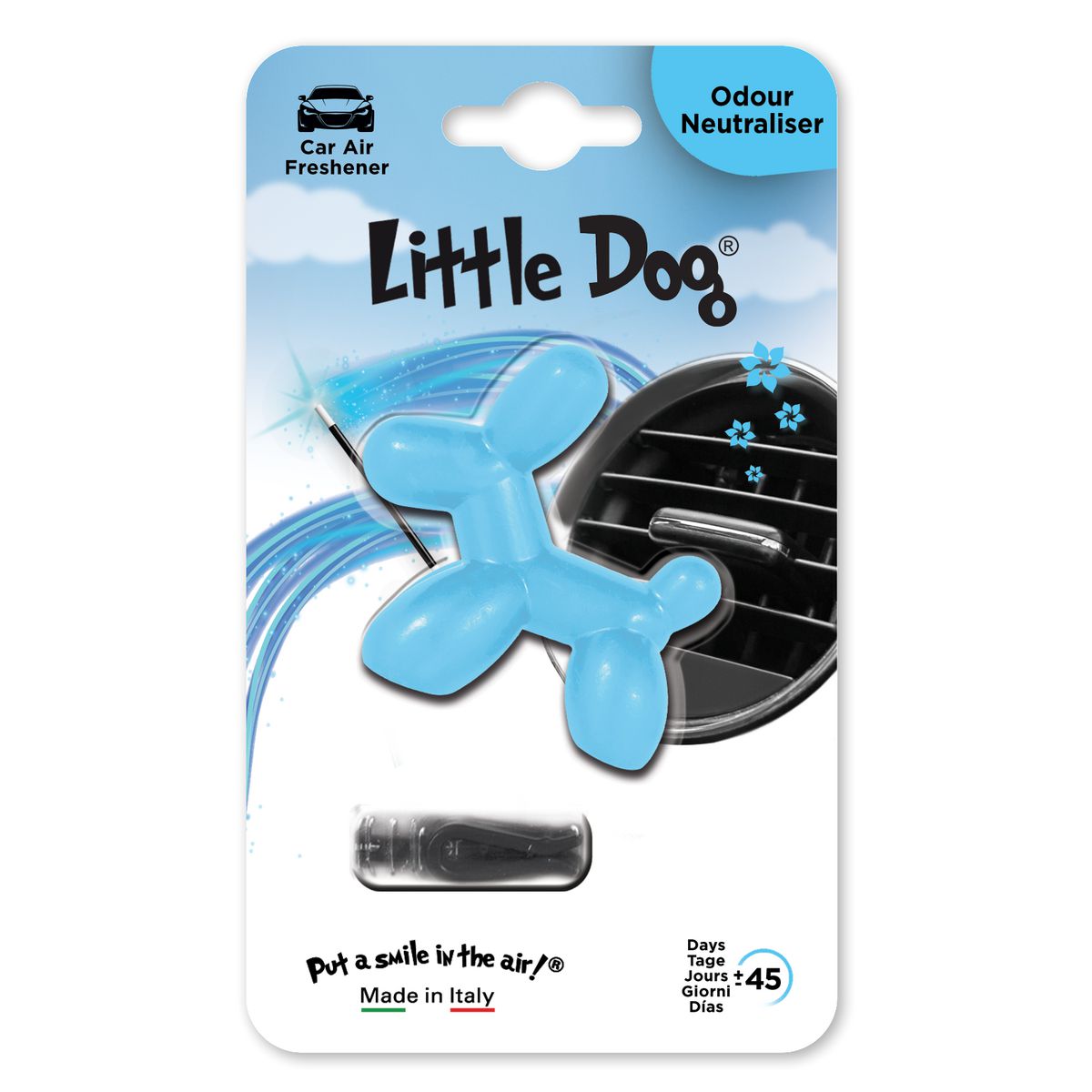 Little Joe Little Dog Air Freshener Vent Clip - Odour Neutraliser ED1515