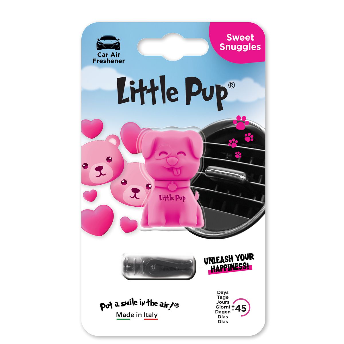 Little Joe Little Pup Air Freshener Vent Clip - Sweet Snuggles EP0309