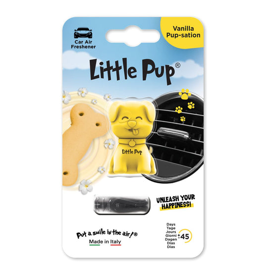Little Joe Little Pup Air Freshener Vent Clip - Vanilla EP0101