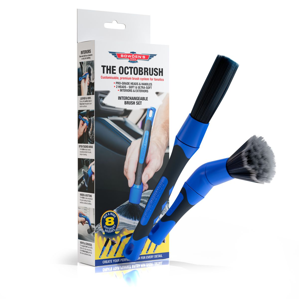 Bowden's Own Octobrush Detailing Brush Set BOCTOBRUSH