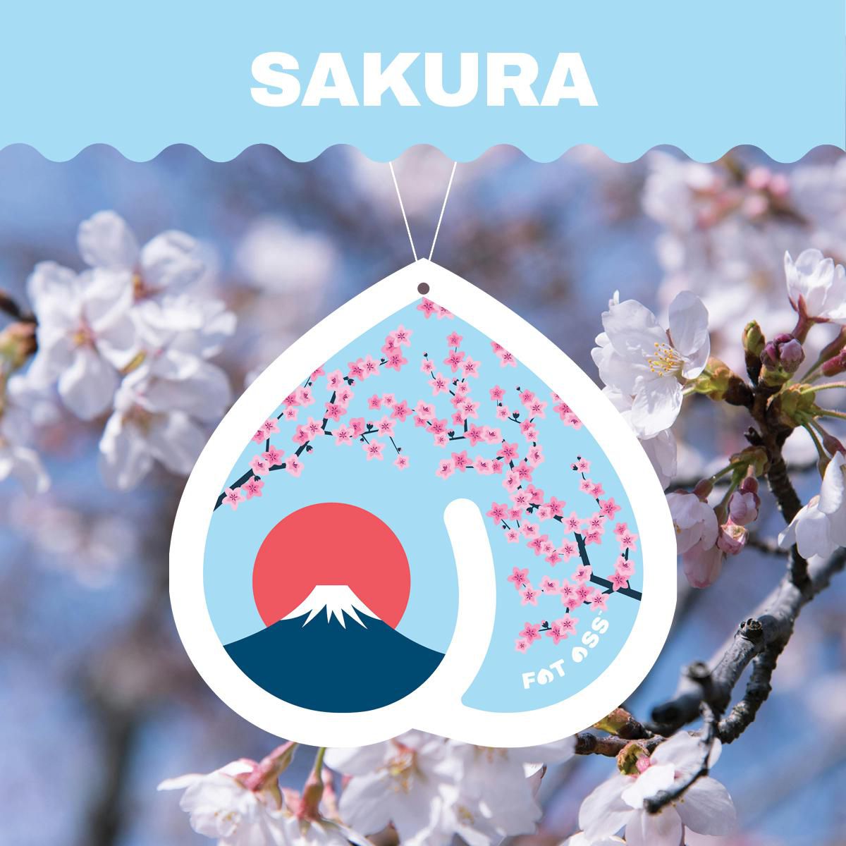 Fat Ass Air Freshener Sakura ASS005