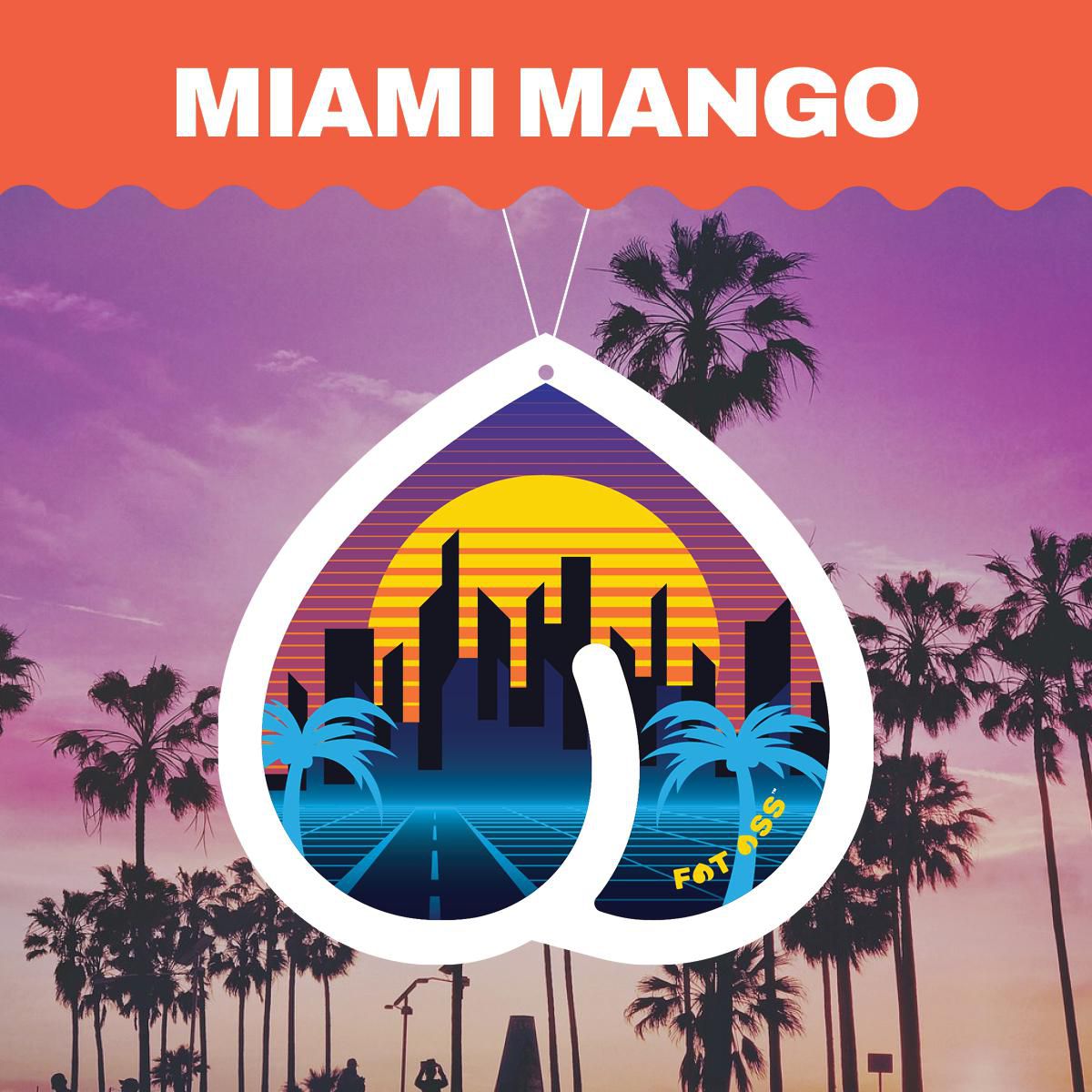 Fat Ass Air Freshener Miami Mango ASS006