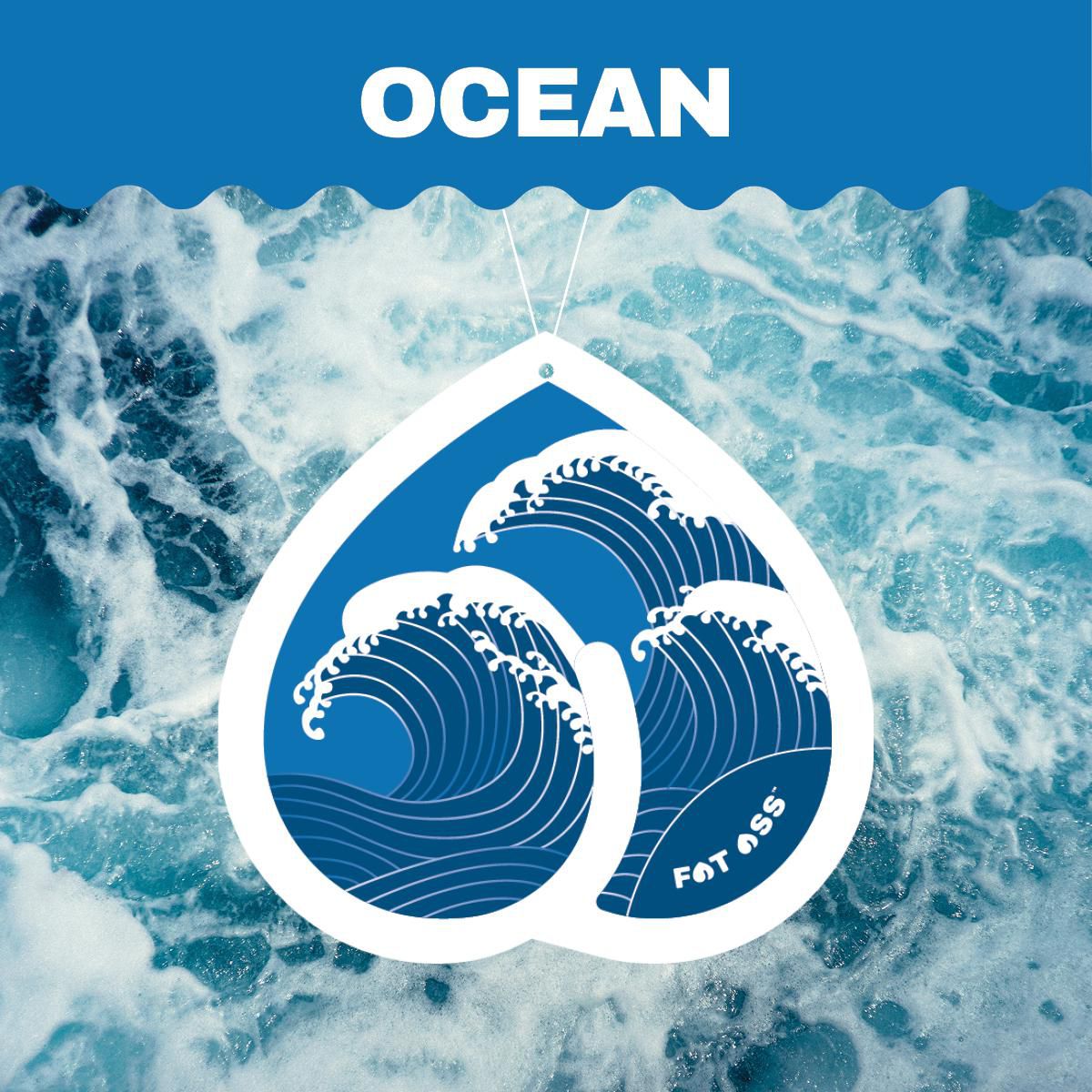 Fat Ass Air Freshener Ocean ASS008