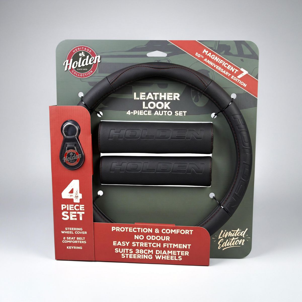 Holden Heritage 4 Piece Icons Steering Wheel Cover Kit 4703274