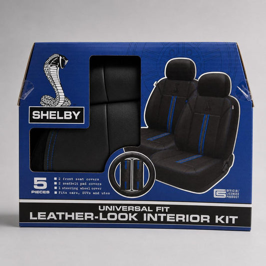 Shelby Cobra 5 Piece Seat Cover Kit 8903411
