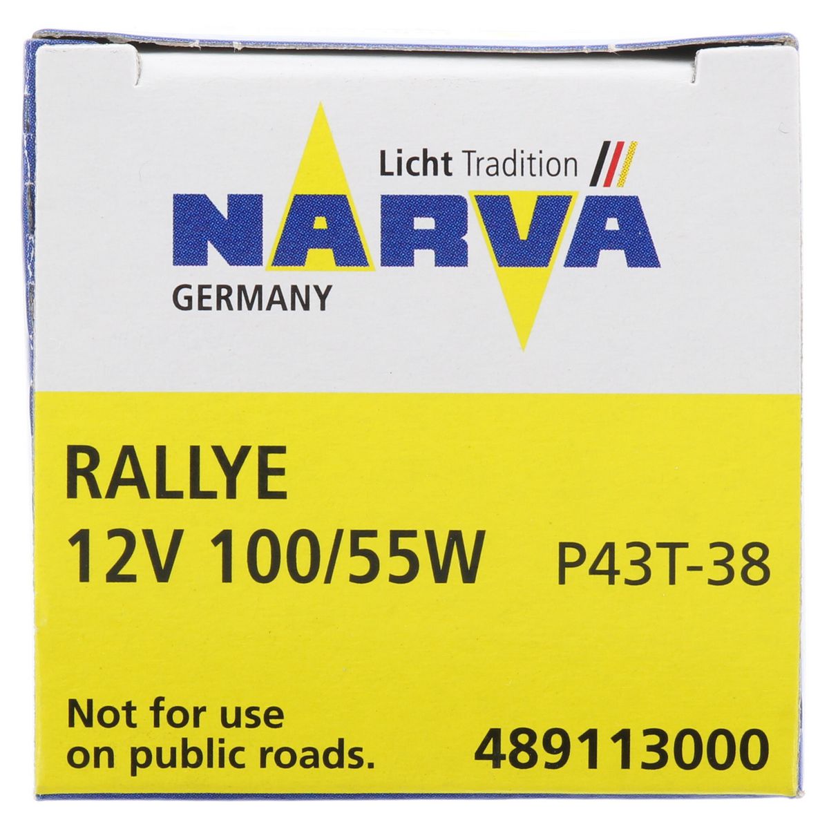 Narva P43T Halogen Headlight Globe 12V 100/55W 48911