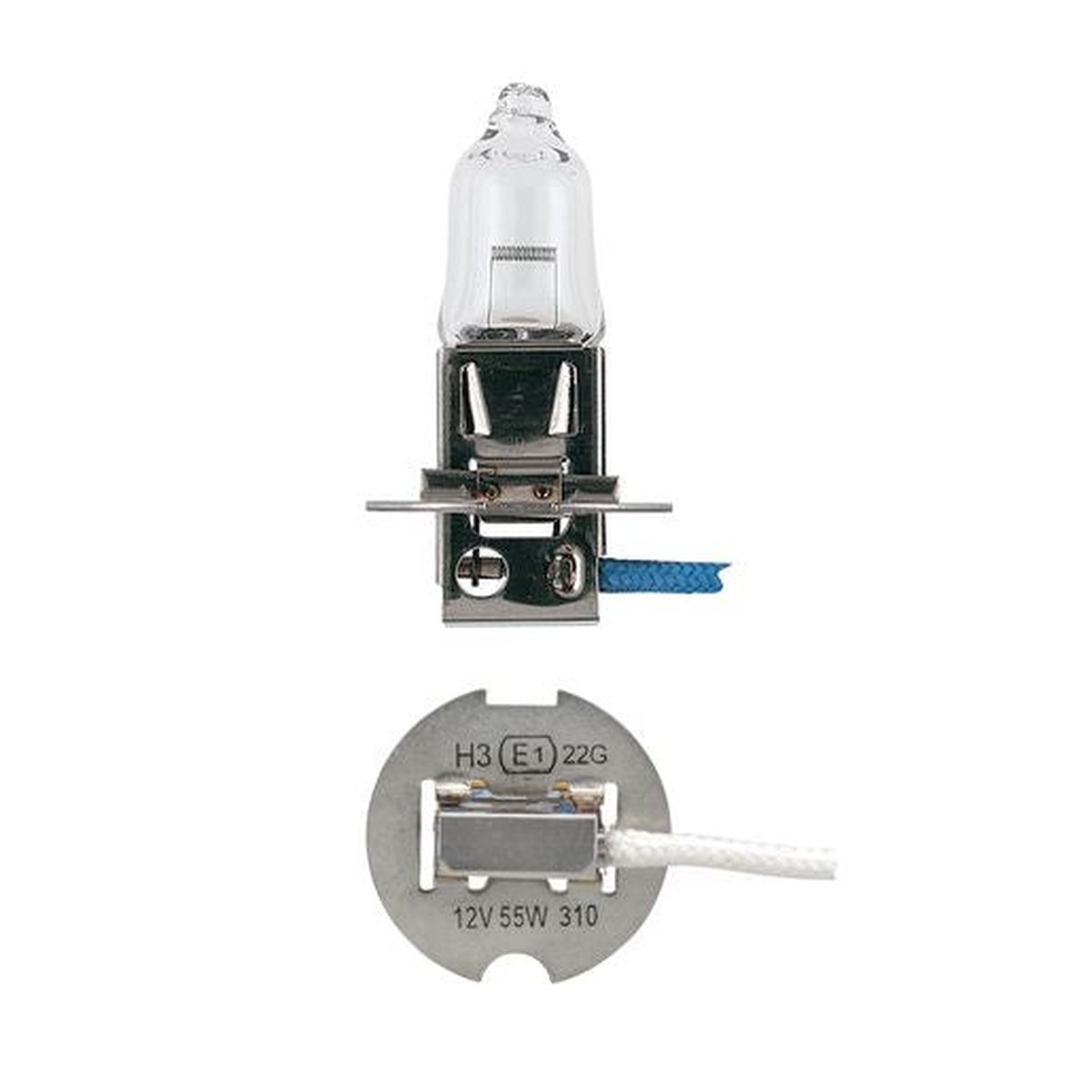 Narva Halogen Headlight Globe H3 PK22S 12V 100W 48351