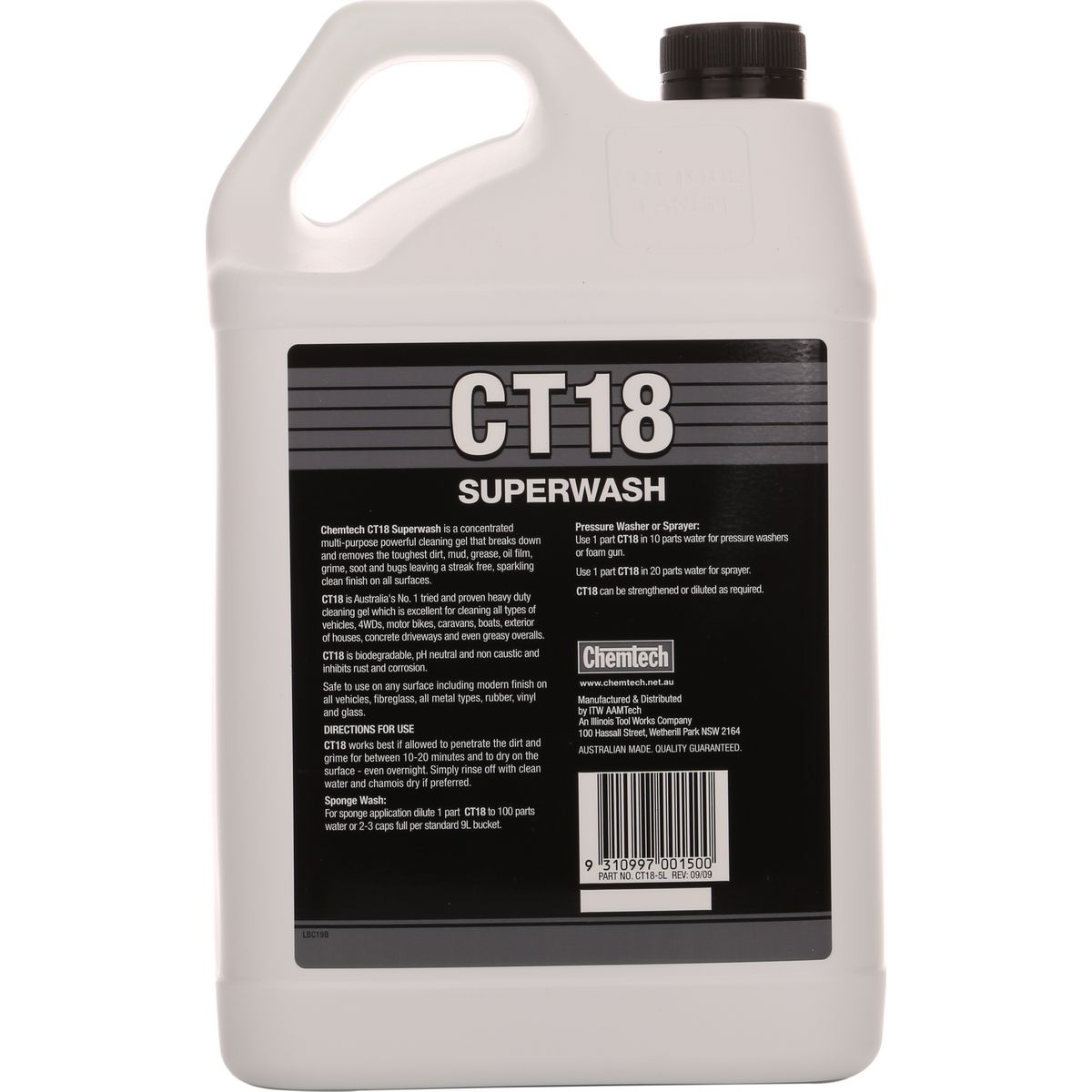 Chemtech CT18 Superwash 5L