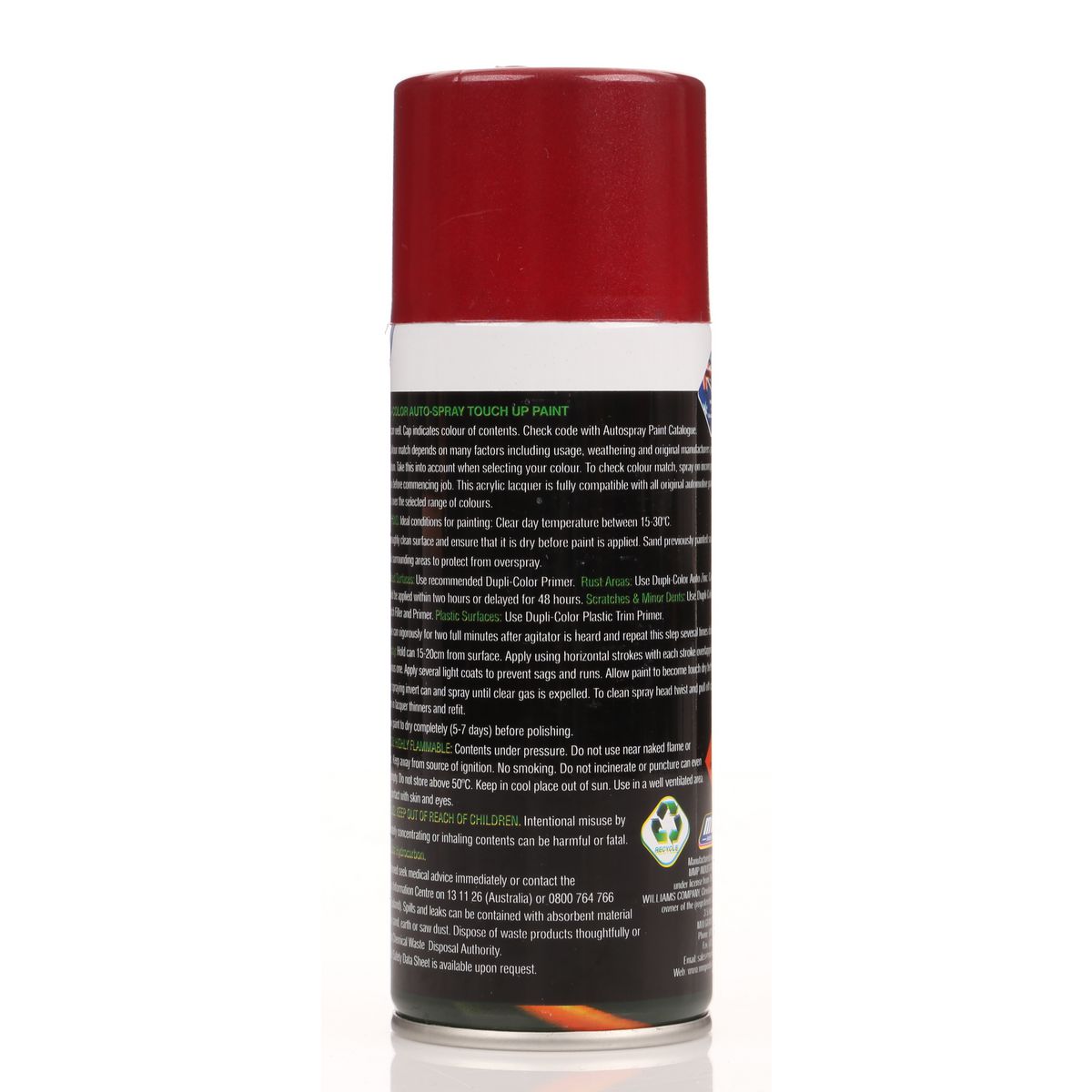 Dupli-Color Automotive Aerosol Spray Paint Regency Red 150g DSF56