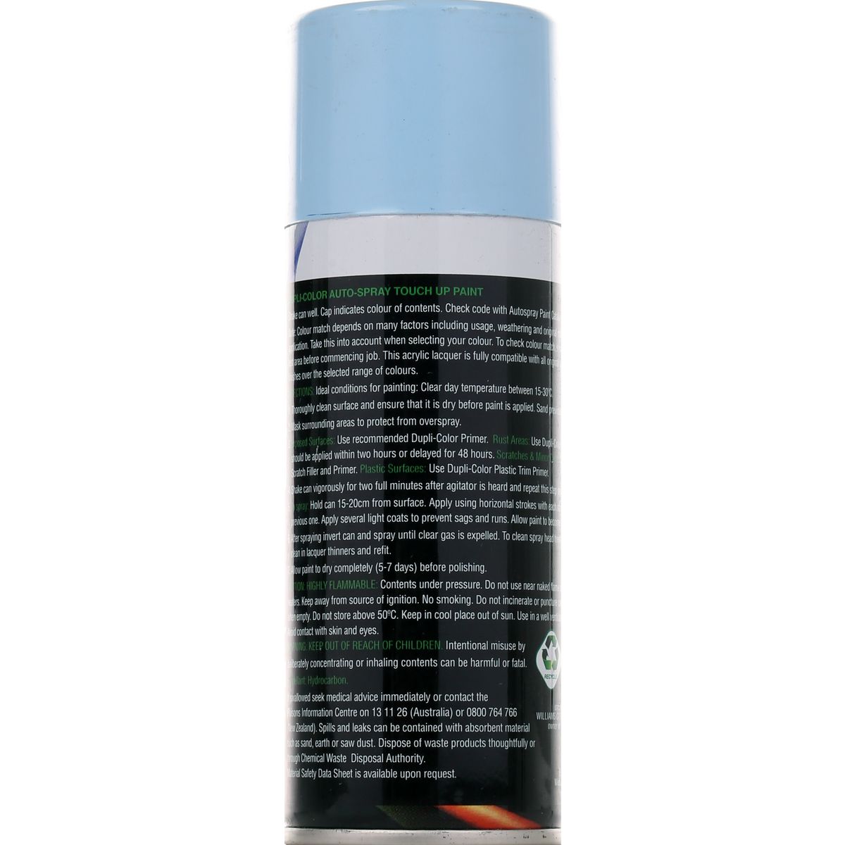 Dupli-Color Automotive Spray Paint Icy Blue 150G DST31