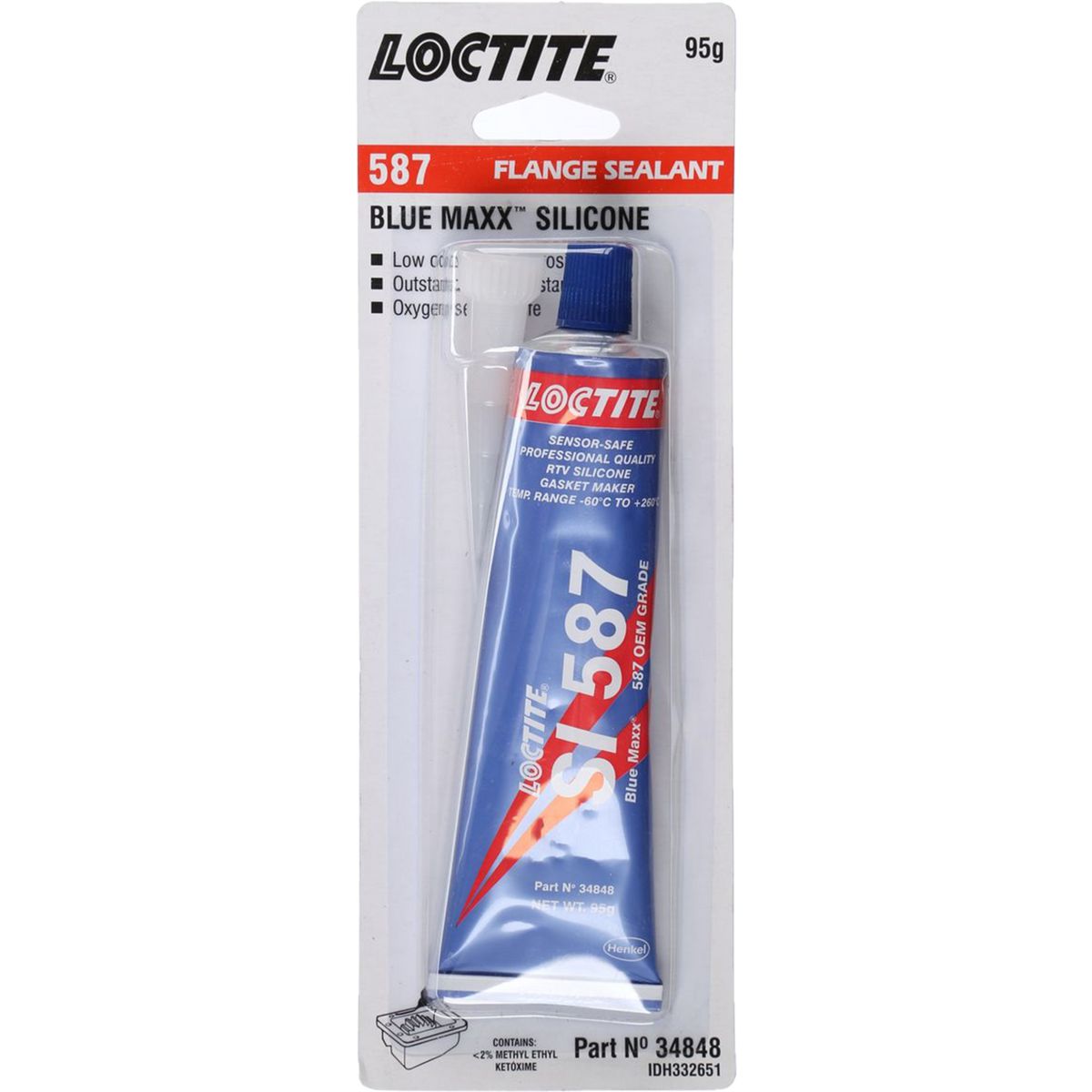 Loctite SI 587 MAXX Blue Silicone 95g 34848