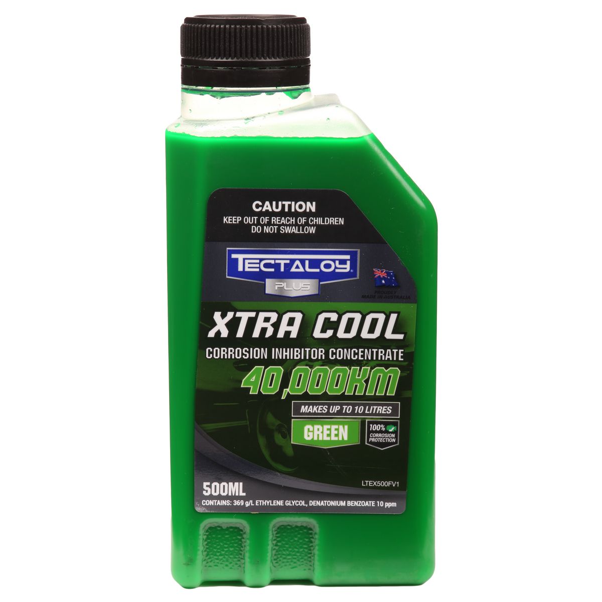 Tectaloy XTRA Cool Corrision Inhibitor Concentrate Green 500mL