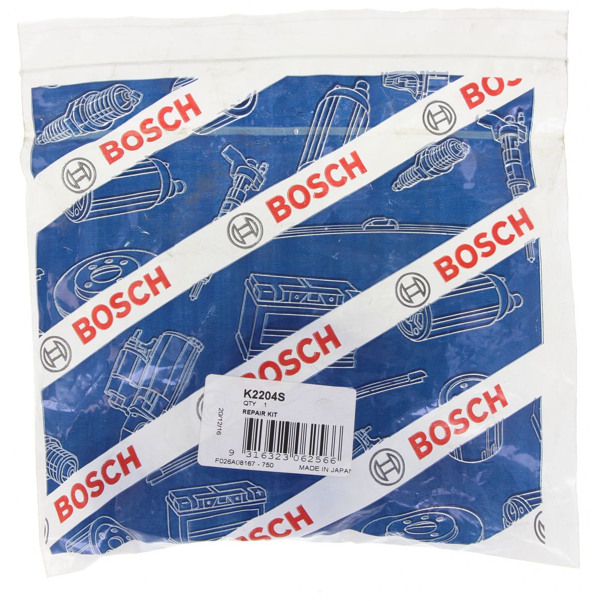 Bosch Brake Caliper Kit K2204S