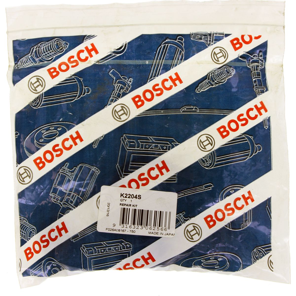 Bosch Brake Caliper Kit K2204S