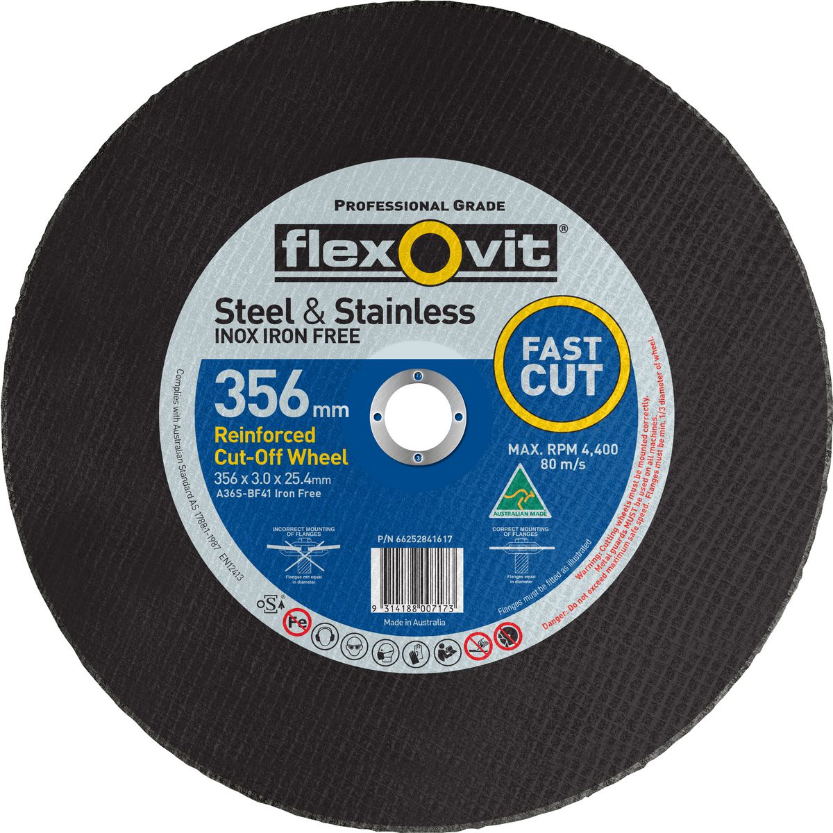 Norton Cut Off Wheel A300 350mm 66252841617