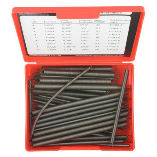 Champion Fasteners 115mm To 275mm And 5mm To 11mm Accelerator Spring CA103