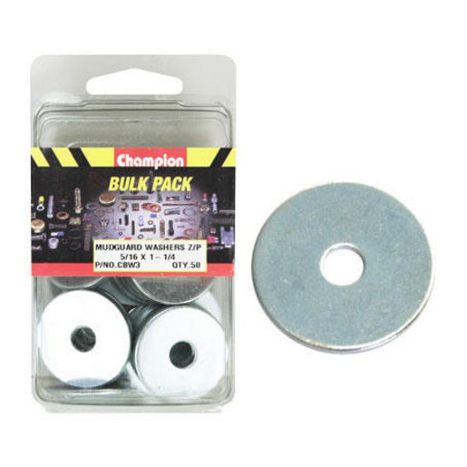 Champion Flat Body Washer 5/16" x 1-1/4" 50Pk CBW3