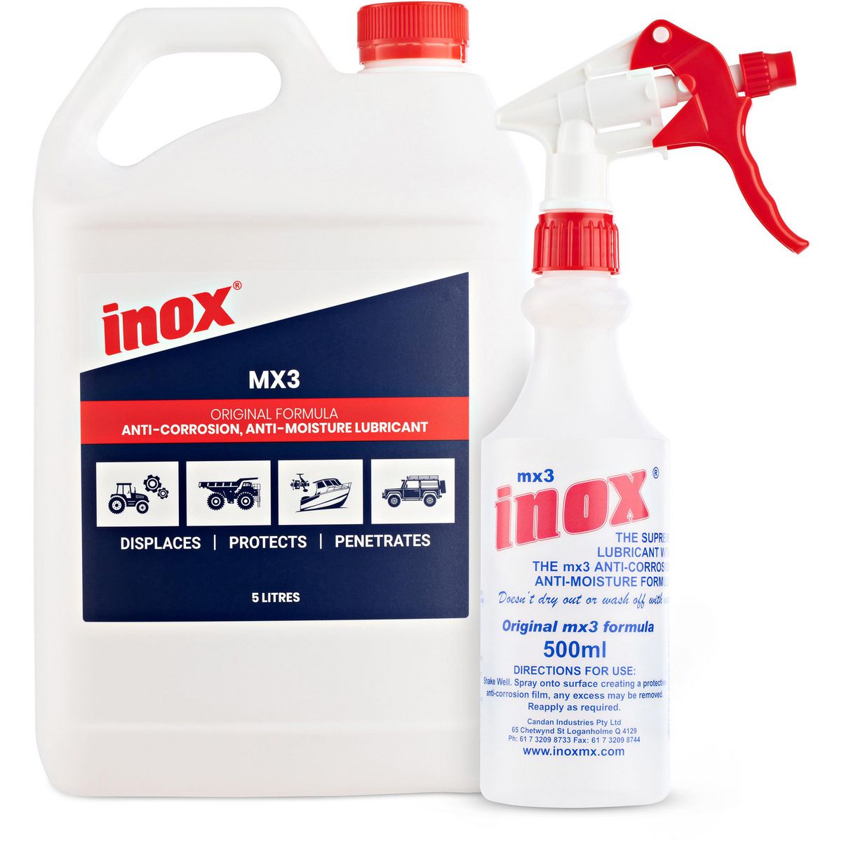 Inox MX3 Lubricant w/Applicator 5L MX3-5