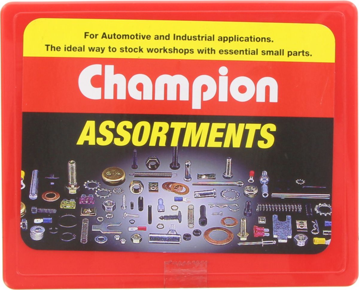 Champion Copper Washer Assortment Pack Imperial/Metric 10 Sizes 260Pk CA1660