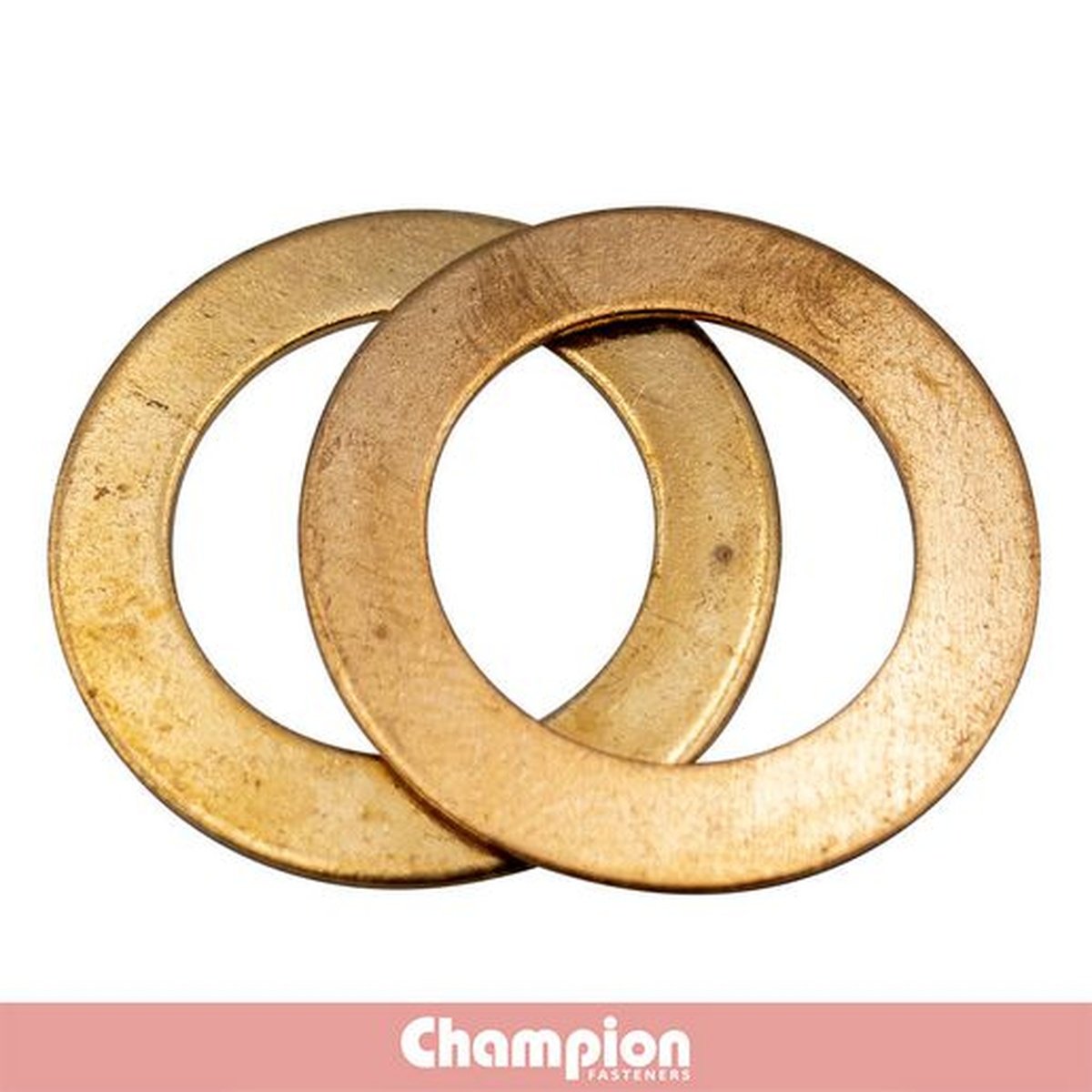 Champion Fasteners Flat Copper 24 X 38mm X 1mm Washer C1660-10