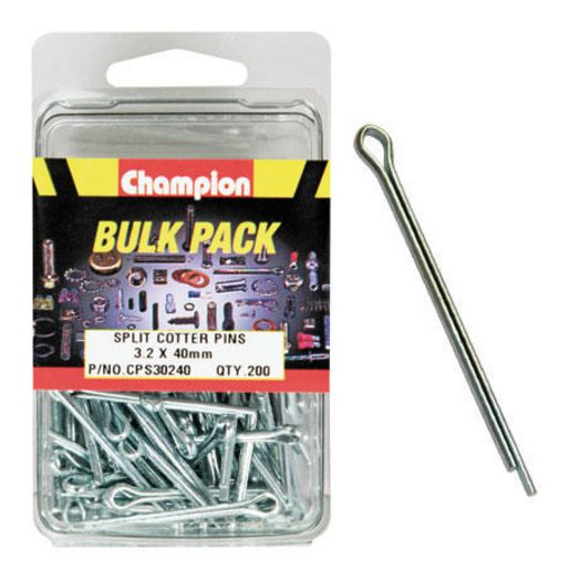 Champion Split Pin 3.2 x 40mm 200Pk CPS30240