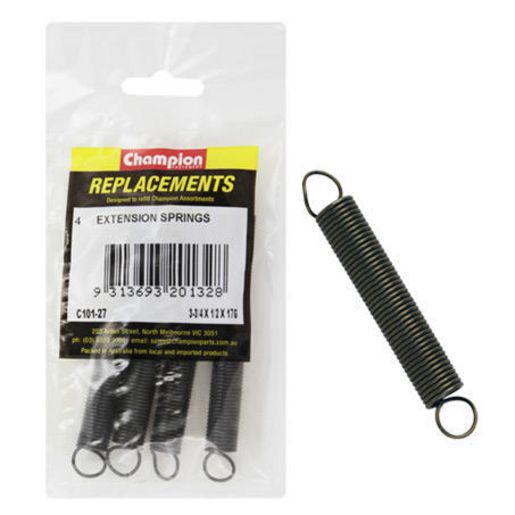 Champion Fasteners Spring Extension 95 x 12 x 1.4mm Refill Pack C101-27