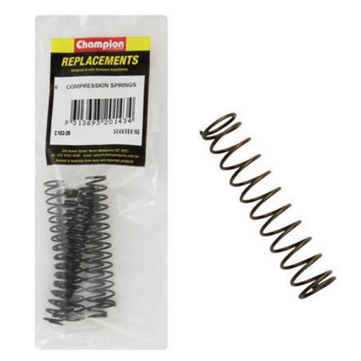Champion Fasteners Spring Compression 95 x 16 x 1.6mm C102-26