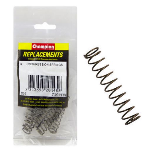 Champion Fasteners Spring Compression 50 x 13 x 1.4mm C102-28
