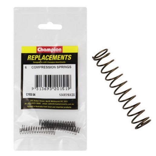 Champion Fasteners Spring Compression 45 x 8 x 0.7mm C102-34