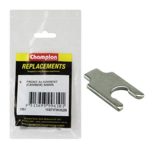 Champion Fasteners Front Alignment Shim 1/8in Suit Holden Hk Ht C106-9