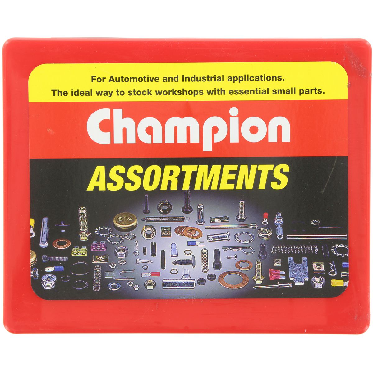 Champion Screw Self Tapp Black Pan/Raised Head Phillips Assortment Pack Metric 14 Sizes 415Pk CA1200