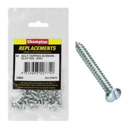 Champion Fasteners Self Tapper Screw Hex Combo 4.2 x 9.5mm Zinc Plated C550-9