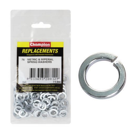 Champion Fasteners Washer Spring Flat Section 5/16in Zinc Plated C648-3