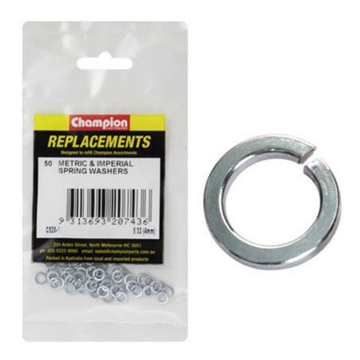 Champion Fasteners Washer Spring Flat Section 5/32in Zinc Plated C520-1