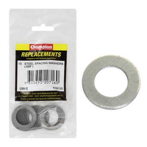 Champion Fasteners Washer Flat Spacing 15/16in x 1 3/8in x 22G (.028in) C500-12