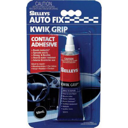 Selleys Kwik Grip Auto Fix Contact Adhesive 50mL AF02 (AFKG50M)